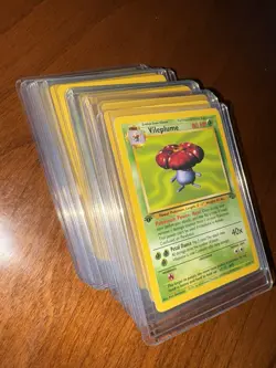 Lot Of 15 ORIGINAL Base Set LIMITED EDITION Pokemon Cards, In Sleeve+ Todloaders - Image 5