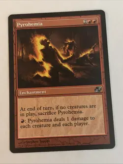 MTG Magic the Gathering Card LP - Pyrohemia - Image 1