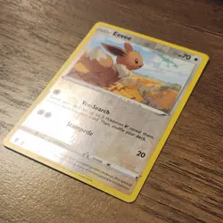 Eevee 125/203 NM Reverse Holo 2021 Pokemon SWSH Evolving Skies Card Rayquaza TCG - Image 3