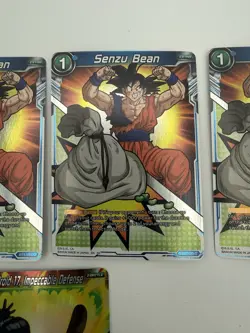 Dragon Ball Super Card Lot 37 Cards Foil Rare Senzu Bean Gogeta DBS TCG NM - Image 5