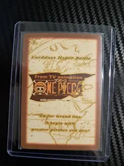 2001 BANDAI One Piece Hyper Battle H01 LUFFY CREW SCARCE EARLY VINTAGE CARD - Image 2