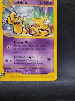 Kadabra 84/165 2002 Expedition Base Set Pokemon Card Non Holo - Image 4