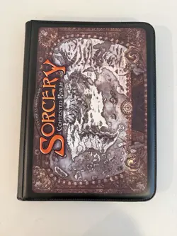 Sorcery: Contested Realm 9-Pocket Black Flexible Cover Card Binder Album - Image 1