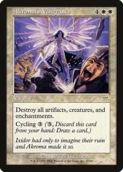 Akroma's Vengeance [Onslaught] Magic MTG - Image 1