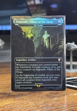 Argonath, Pillars of the Kings - The Ozolith #351 (Foil) NM Lord of the Rings - Image 1