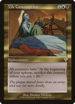 Vile Consumption Invasion MP MTG - Image 1