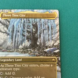Wizards of the Coast Three Tree City Bloomburrow 0340 Rare Legendary Land 2024 - Image 4