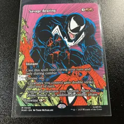 Savage Beating (Borderless) Marvel Universe Eternal-Legal Regular - Image 1