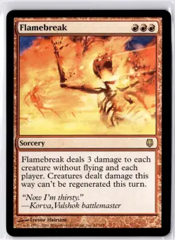 Flamebreak Darksteel Regular LP R 61/165 - Image 1