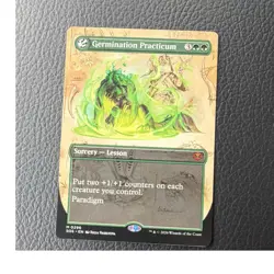 Magic: The Gathering Germination Practicum SOS Sorcery Lesson Green 0296 Regular - Image 1