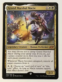 Grand Marshal Macie Unfinity Non-Foil Regular MTG - Image 1