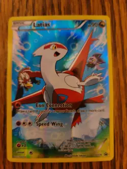 Latias XY78 Black Star Promo NM Holo Pokemon TCG Dragon Promo Card - Image 1