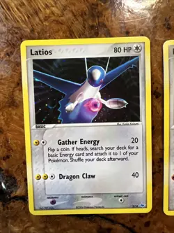 Pokemon TCG Latias & Latios EX Trainer Kit 1 holo rare 2/10 4/10 2004 Both M NM - Image 2