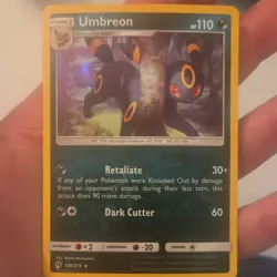 Pokemon TCG Umbreon 120/214 Cosmos Holo Rare Promo Pokemon Promos 2018 110 HP - Image 1