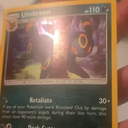 Pokemon TCG Umbreon 120/214 Cosmos Holo Rare Promo Pokemon Promos 2018 110 HP - Image 3