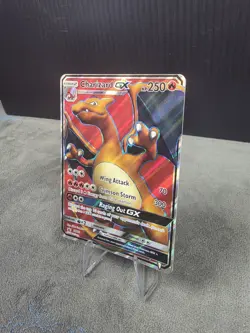 Charizard GX SM60 Black Star Promo Full Art Ultra Rare Pokemon TCG English LP - Image 2