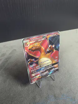 Charizard GX SM60 Black Star Promo Full Art Ultra Rare Pokemon TCG English LP - Image 5