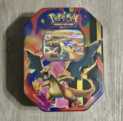 2 Pokemon TCG Mega Charizard X + Y ex Tin Bundle Sealed New - Image 3