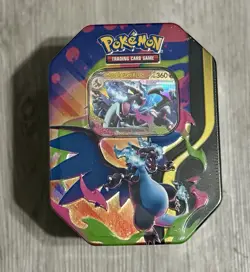 2 Pokemon TCG Mega Charizard X + Y ex Tin Bundle Sealed New - Image 4