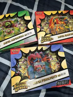 Pokemon TCG Ascended Heroes EX Box 3-Pack (Costco Exclusive Bundle) – NEW ✅ - Image 1