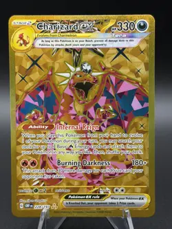 Charizard EX Pokemon SV Obsidian Flames 228/197 Hyper Rare Full Art Holo NM - Image 1