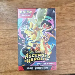Pokemon Mega Evolution Ascended Heroes Booster Bundle Box – 6 Booster Packs - Image 1