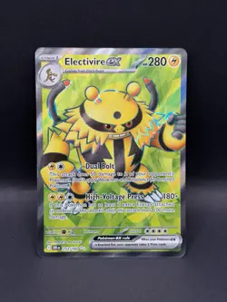 Electivire ex 212/182 ULTRA RARE FULL ART HOLO Destined Rivals Sv10 Pokemon Foil - Image 1