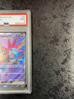 2025 POKEMON WHITE FLARE EN HYDREIGON EX ULTRA RARE #162 MINT 💎 PSA 9 - Image 2