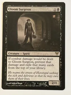 Gloom Surgeon Avacyn Restored Non-Foil Regular MTG - Image 1