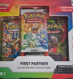 Pokemon TCG First Partner Illustration Collection S1 2 Boxes, 3 Promos - Image 1