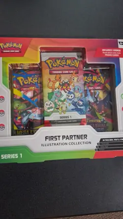 Pokemon TCG First Partner Illustration Collection S1 2 Boxes, 3 Promos - Image 4