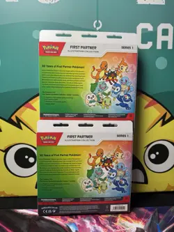 Pokemon TCG First Partner Illustration Collection Series 1 Lot of 2 - Sealed - Image 2