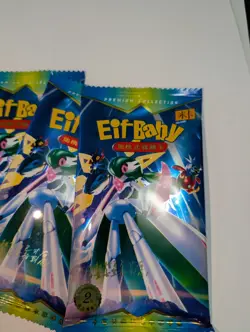 Eif Baby 2.0, Elf Baby, Booster Packs, Lot Of 7, **Not Pokemon** Faux Pokemon - Image 3