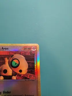 Pokemon Card 2004 EX Team Magma VS Team Aqua Reverse Holo Common Aron 59/95 NM - Image 5