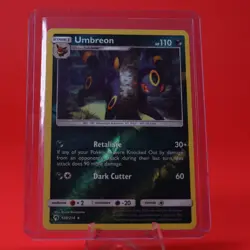 2018 Pokemon TCG Lost Thunder Reverse Holo Rare 120/214 Umbreon - Image 1