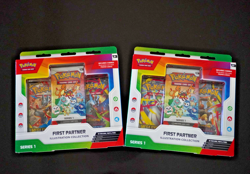 Pokemon First Partner Illustration Collection Series 1 (SEALED LOT OF 2 ) - Image 1