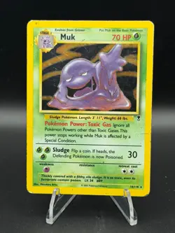 Muk 16/110 Legendary Collection Holo - DAMAGED - Pokemon TCG - SKUA112 - Image 1