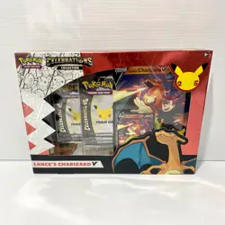Lance's Charizard V 25th Anniversary Celebrations Collection Box Sealed Pokemon - Image 1