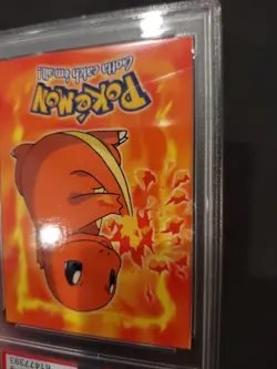 Bundle of PSA 9 Charmander & Charmeleon Topps Pokemon Movie Edition - Image 2