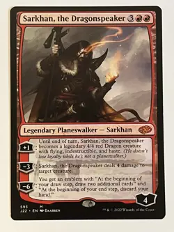Sarkhan, the Dragonspeaker Jumpstart 2022 Non-Foil Regular MTG - Image 1