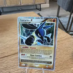 Pokemon TCG Lucario LV X Promo Mp - Image 1