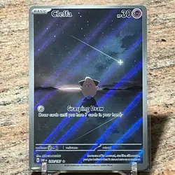 Pokemon Cleffa 202/197 Illustration Rare Holo Obsidian Flames - Image 1