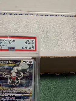 Pokemon TCG: Crown Zenith Darkrai VSTAR Full Art, #GG50/GG70, PSA 10 GEM MINT. - Image 3