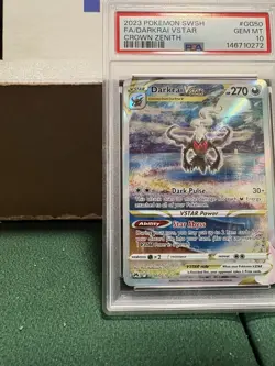 Pokemon TCG: Crown Zenith Darkrai VSTAR Full Art, #GG50/GG70, PSA 10 GEM MINT. - Image 5