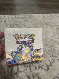 Pokemon TCG: Scarlet & Violet Surging Sparks Booster Box Sealed - Image 1