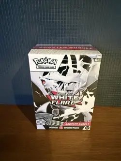 Pokemon Scarlet & Violet White Flare Booster Bundle Factory Sealed - Image 1