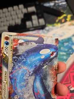 Kyogre & Groudon Legend 87/90 Undaunted (LP-) Pokemon TCG - Image 4
