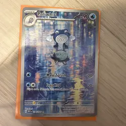Poliwhirl 176/165 Illustration Rare SV: Scarlet & Violet 151 NM Pokemon TCG LP - Image 1