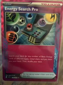 Energy Search Pro Trainer 176/191 Pokemon Surging Sparks - Image 1