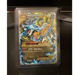 Pokemon M Charizard EX Mega Evolution Ultra Rare Holo Flashfire 108/106 - Image 1